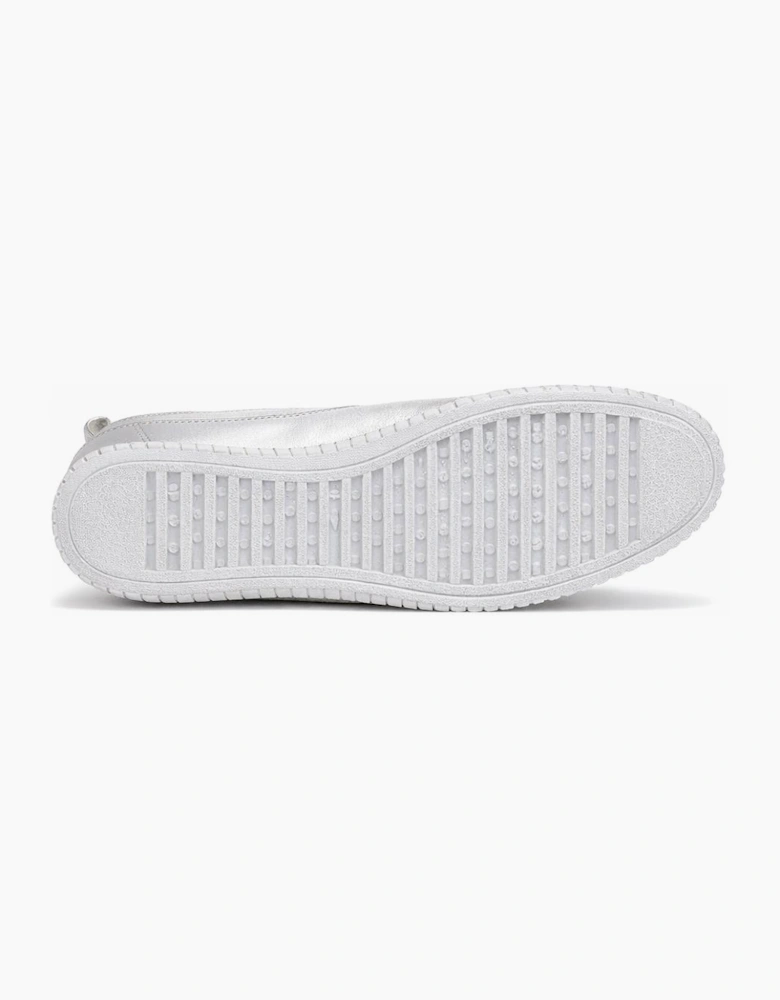 Mod Comfys LOUISE Womens Comfort Shoes Silver