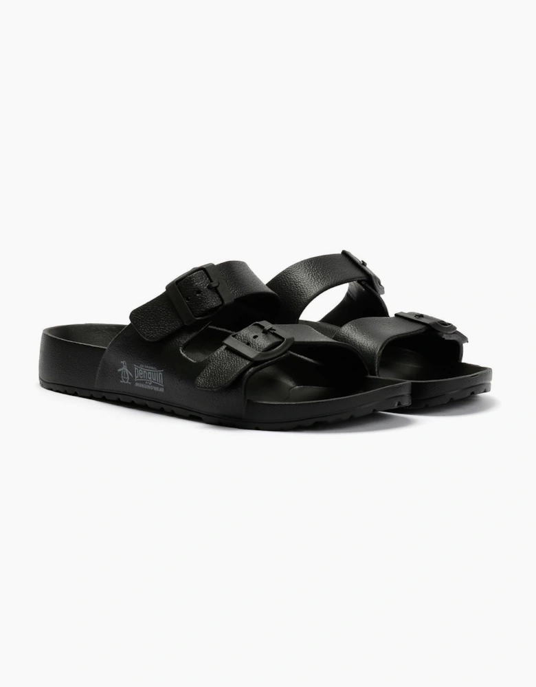 Penguin Eden Men's Black Sandals