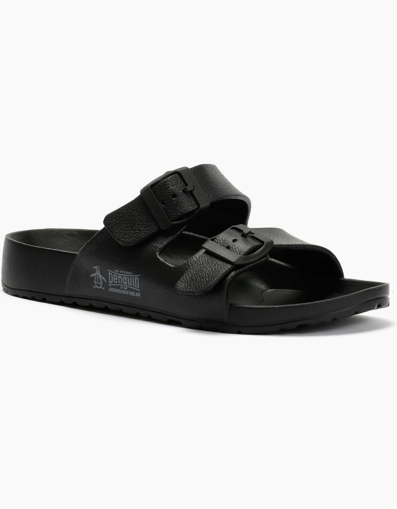 Penguin Eden Men's Black Sandals