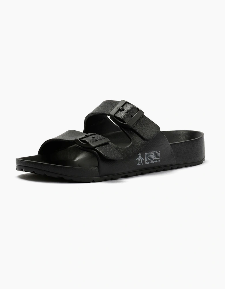 Penguin Eden Men's Black Sandals