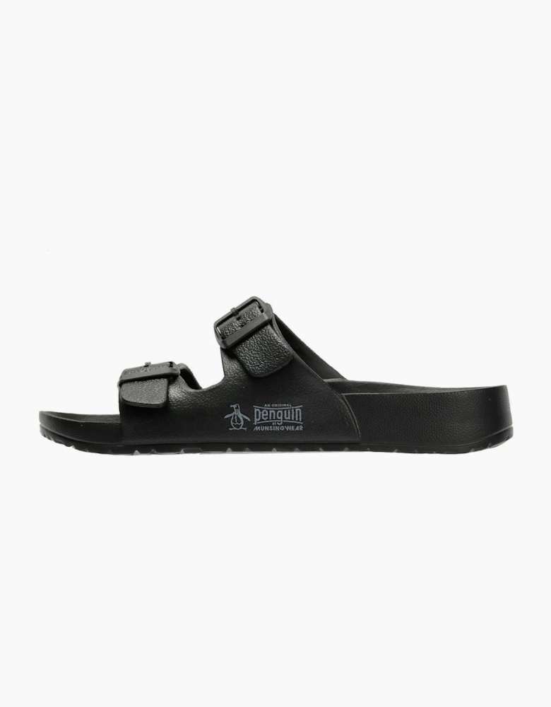 Penguin Eden Men's Black Sandals