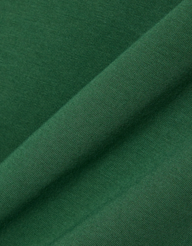 Lacoste Mens Crew Neck Pima Cotton Jersey T-Shirt - Green 132