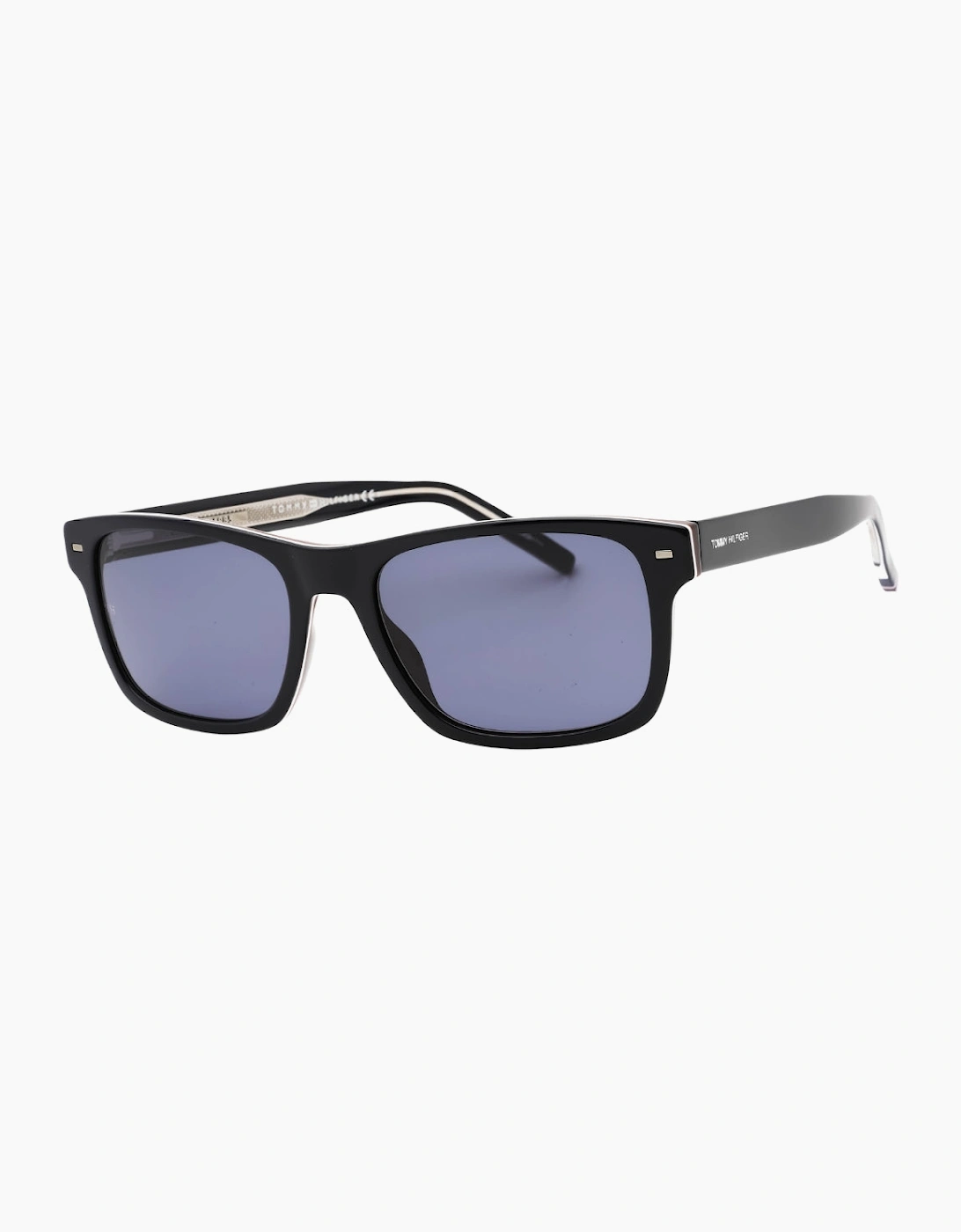 Tommy Hiliger Blue Lens Black Sunglasses
