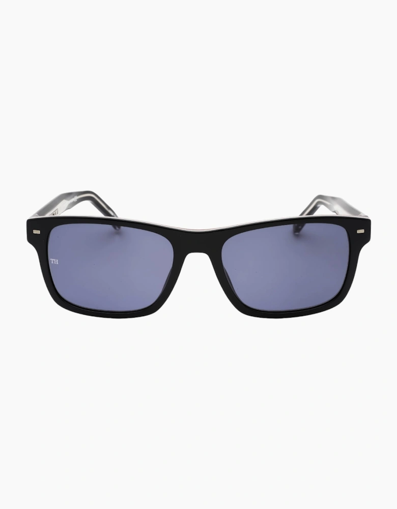 Tommy Hiliger Blue Lens Black Sunglasses