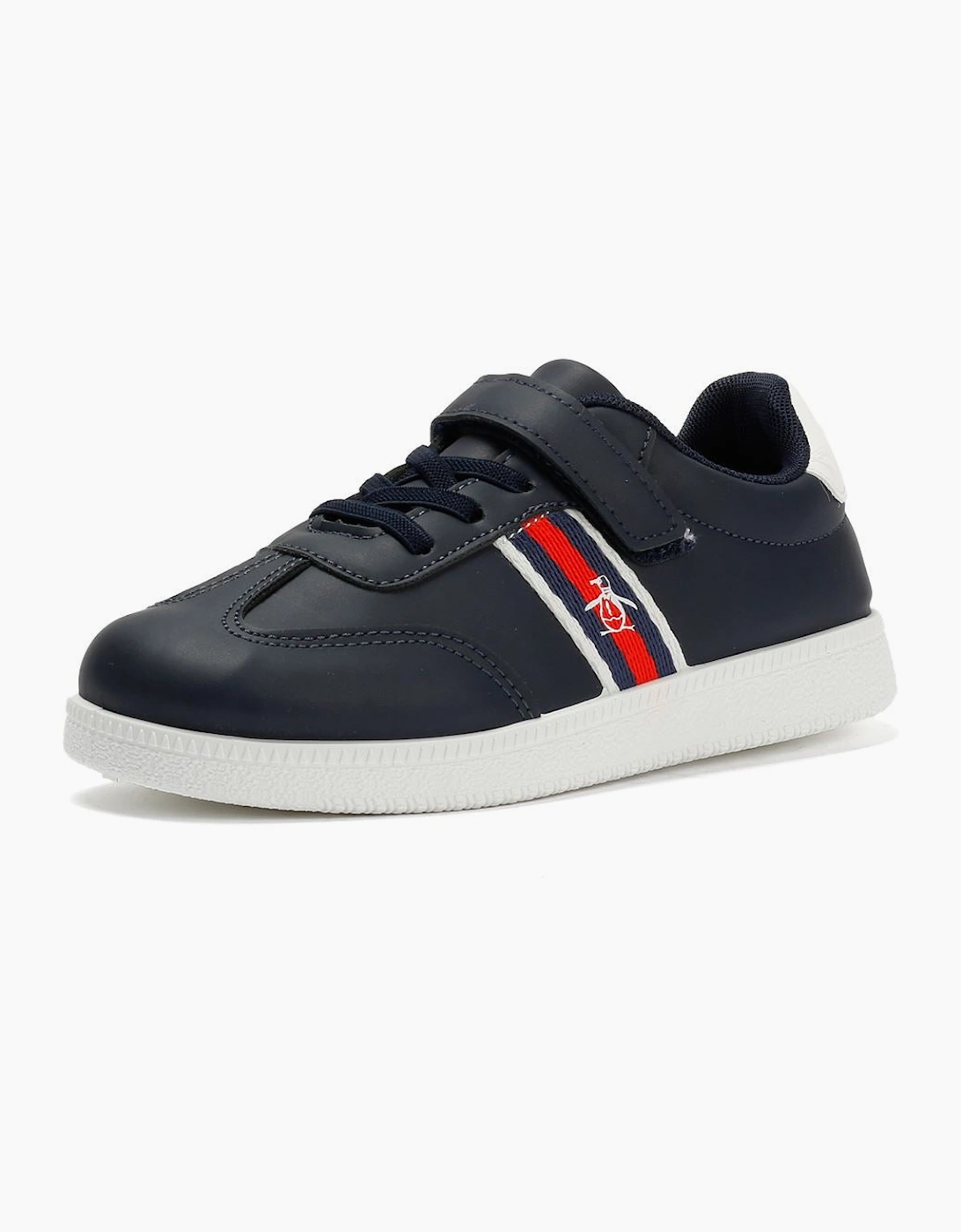 Penguin Junior Soop Navy/White Trainers