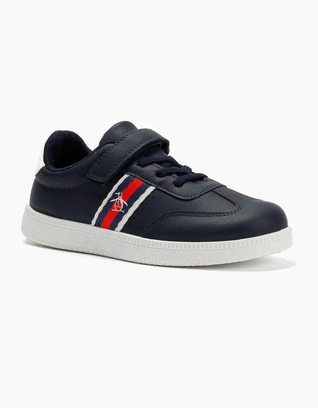 Penguin Junior Soop Navy/White Trainers