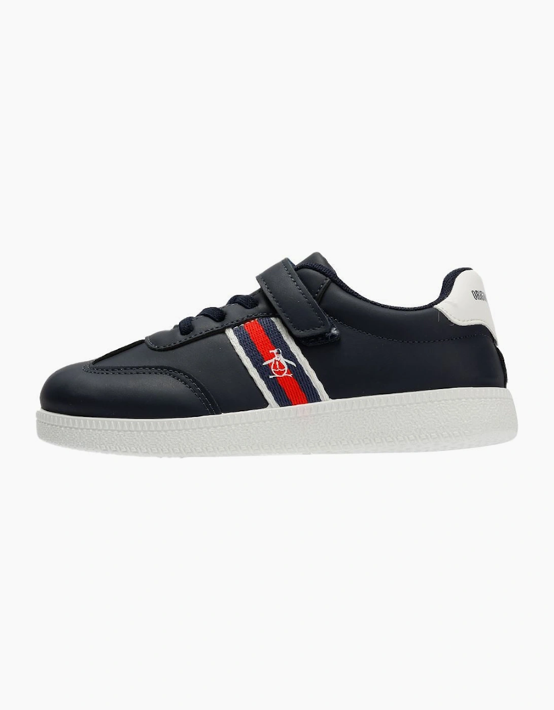 Penguin Junior Soop Navy/White Trainers