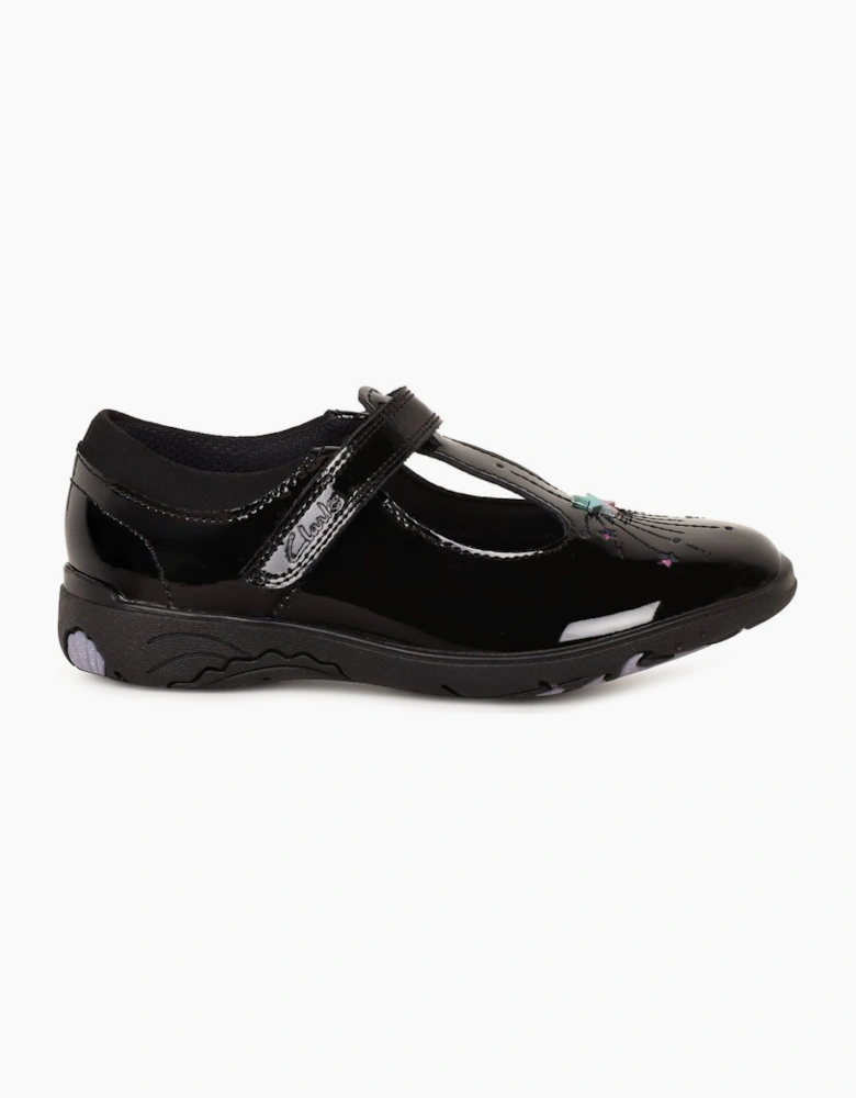 Relda Magic K Girls School Shoes