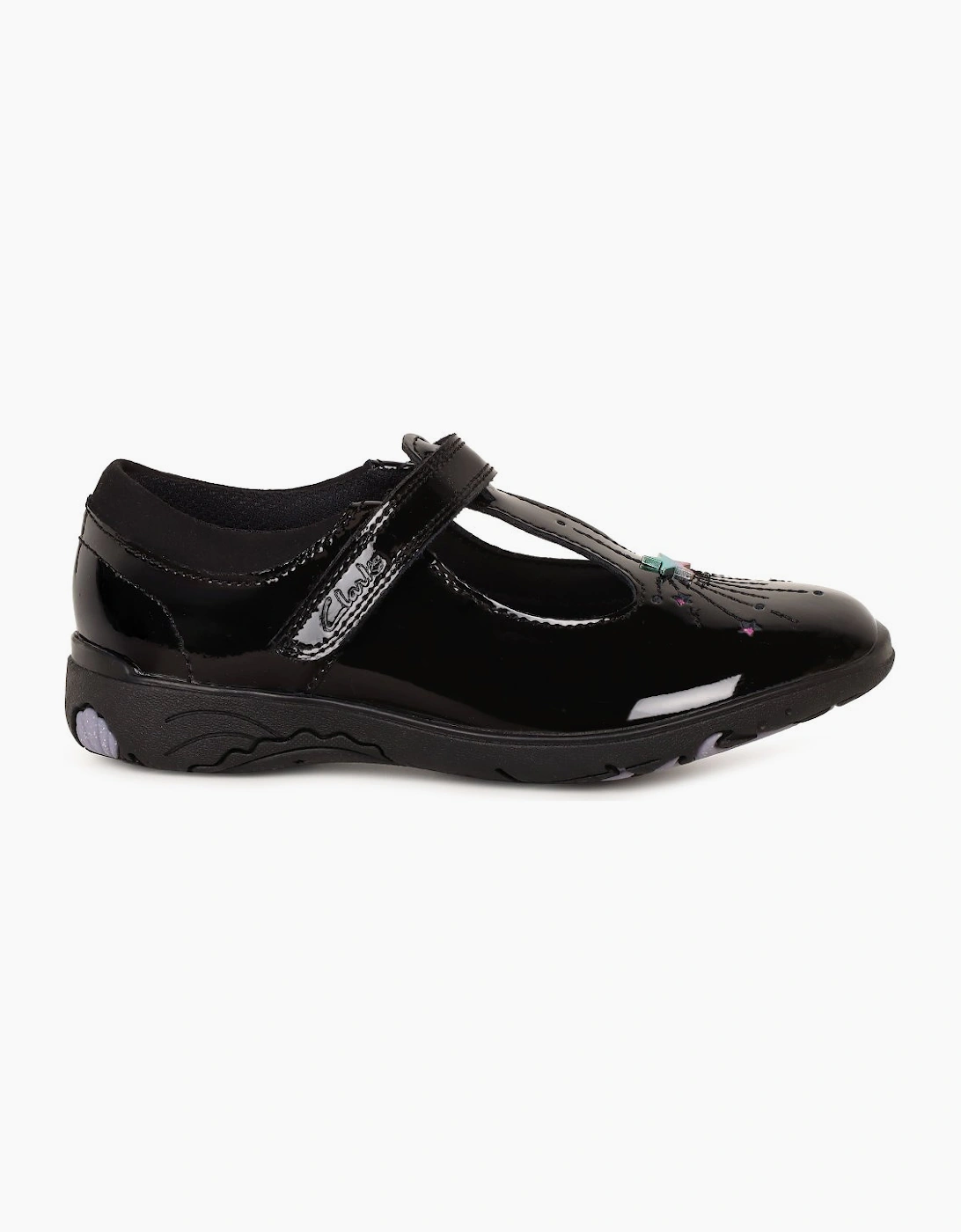 Relda Magic K Girls School Shoes