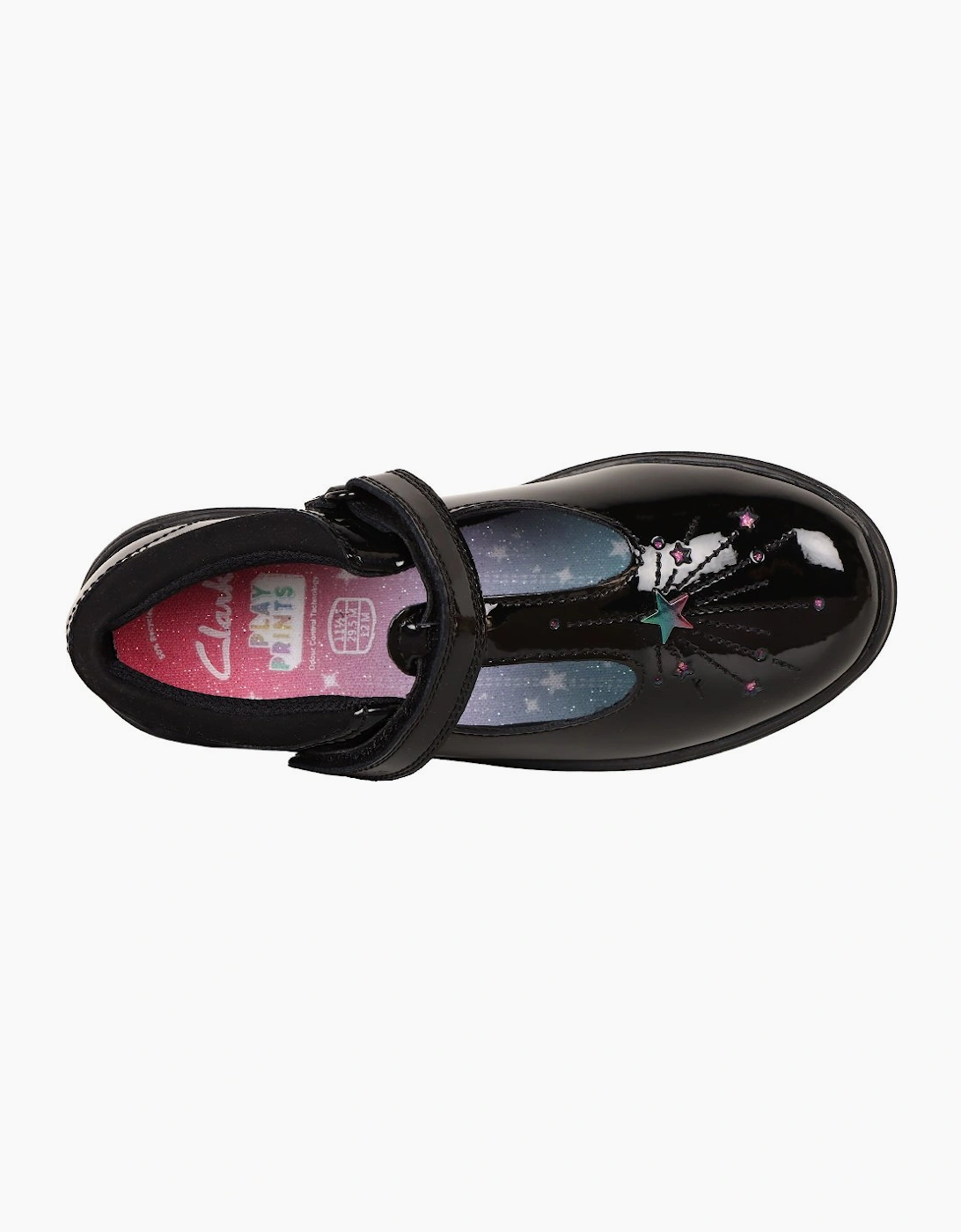 Relda Magic K Girls School Shoes
