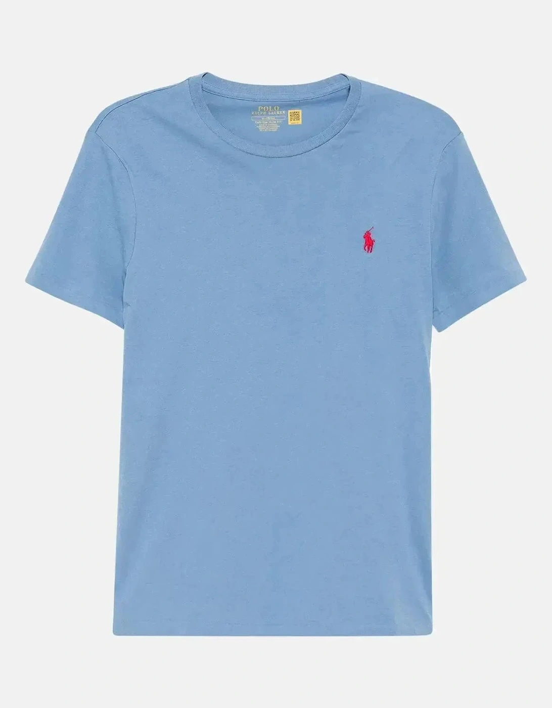 RALPH LAUREN CUSTOM SLIM FIT JERSEY T-SHIRT CAMPUS BLUE, 5 of 4