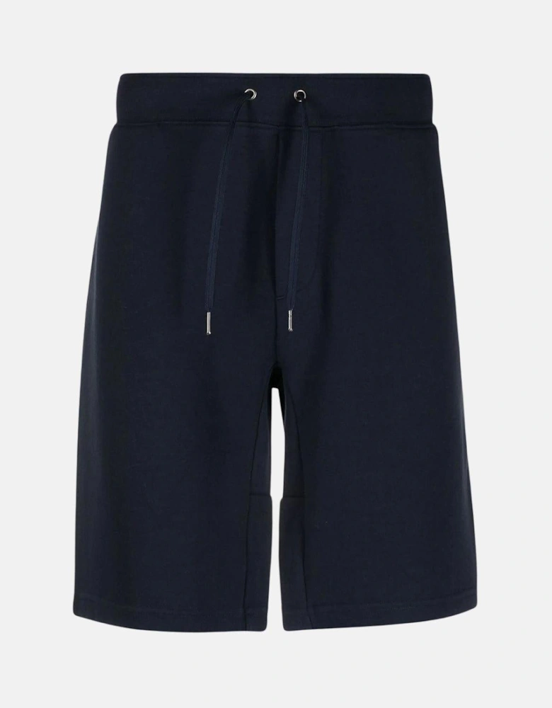 RALPH LAUREN DOUBLE KNIT FLEECE SHORTS NAVY
