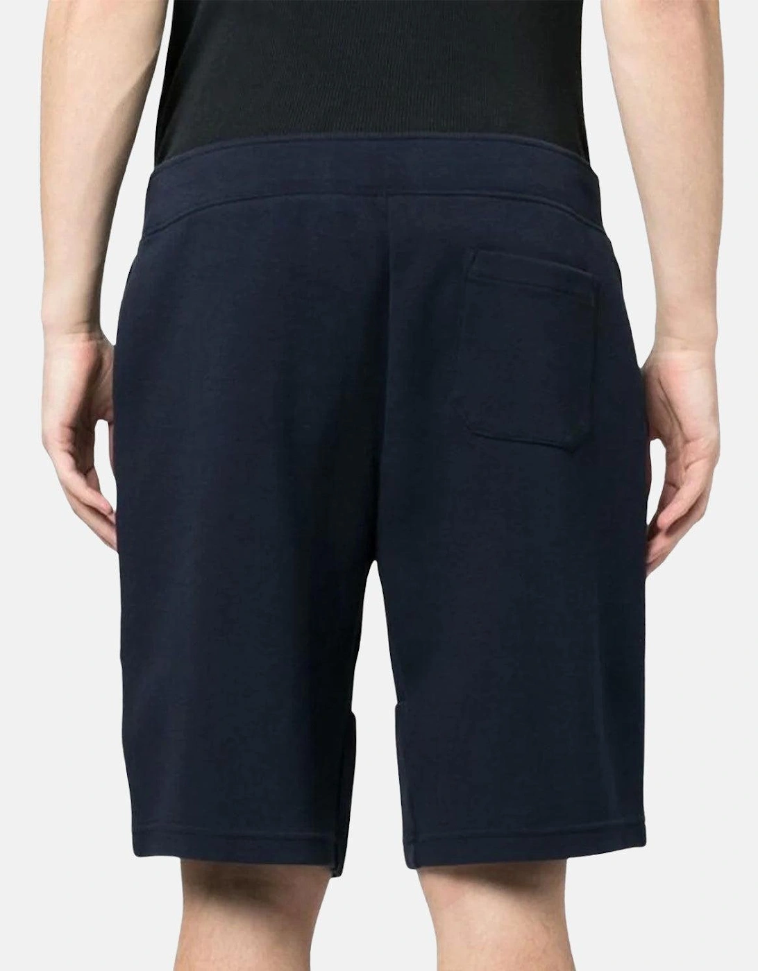 RALPH LAUREN DOUBLE KNIT FLEECE SHORTS NAVY