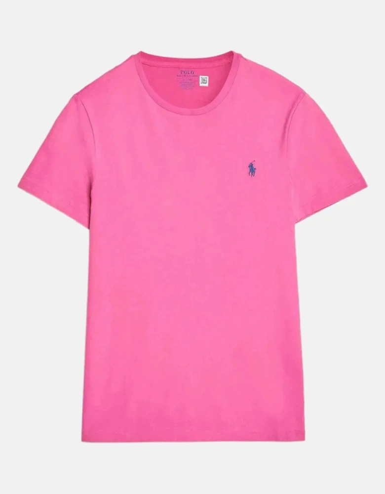 RALPH LAUREN CUSTOM SLIM FIT JERSEY T-SHIRT PEONY