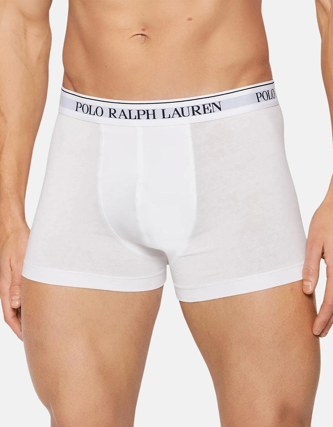 RALPH LAUREN 3 PACK CLASSIC TRUNKS BLACK WHITE GREY