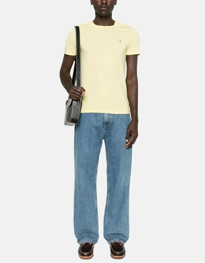 RALPH LAUREN CUSTOM SLIM FIT JERSEY T-SHIRT RESORT GOLD