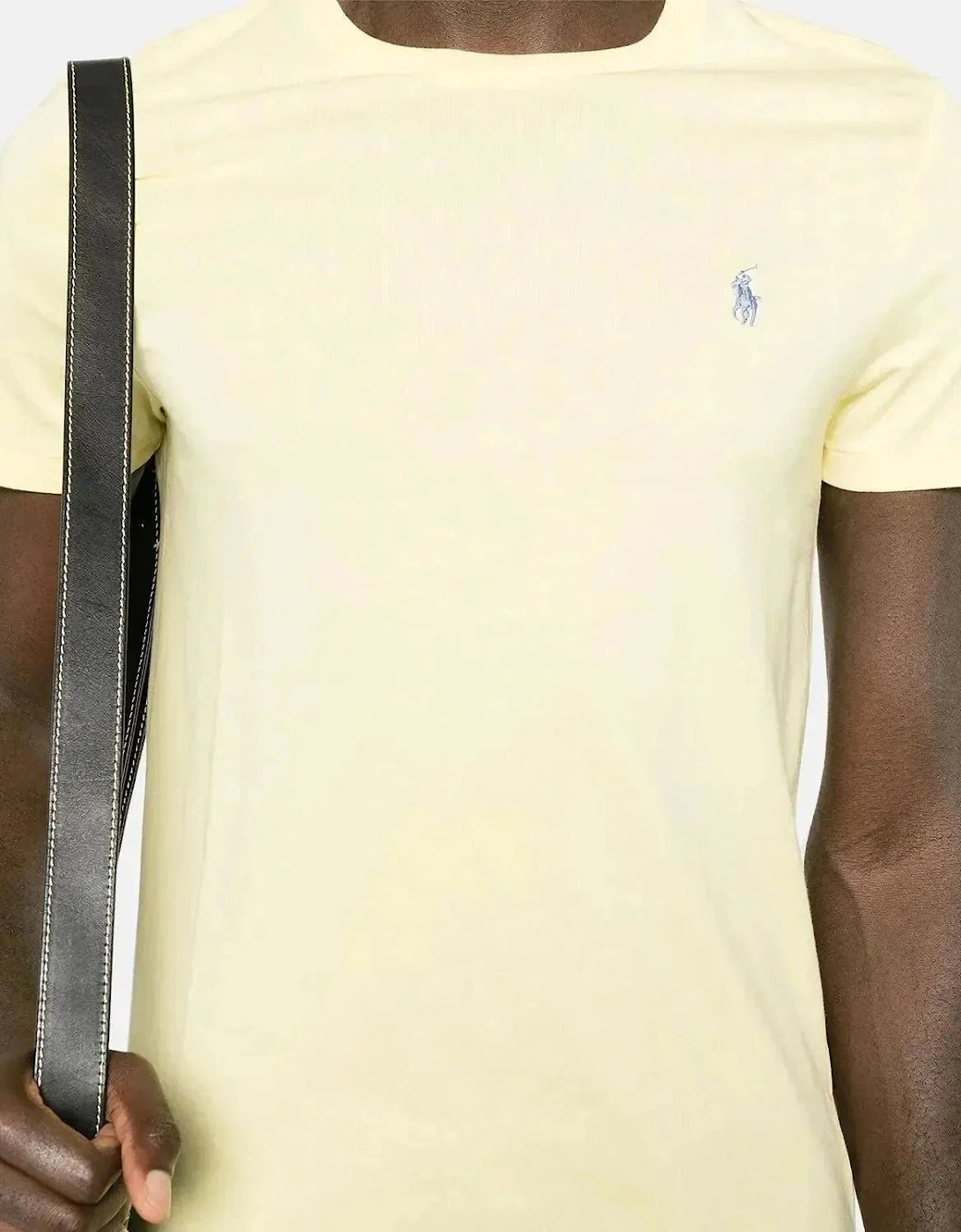 RALPH LAUREN CUSTOM SLIM FIT JERSEY T-SHIRT RESORT GOLD