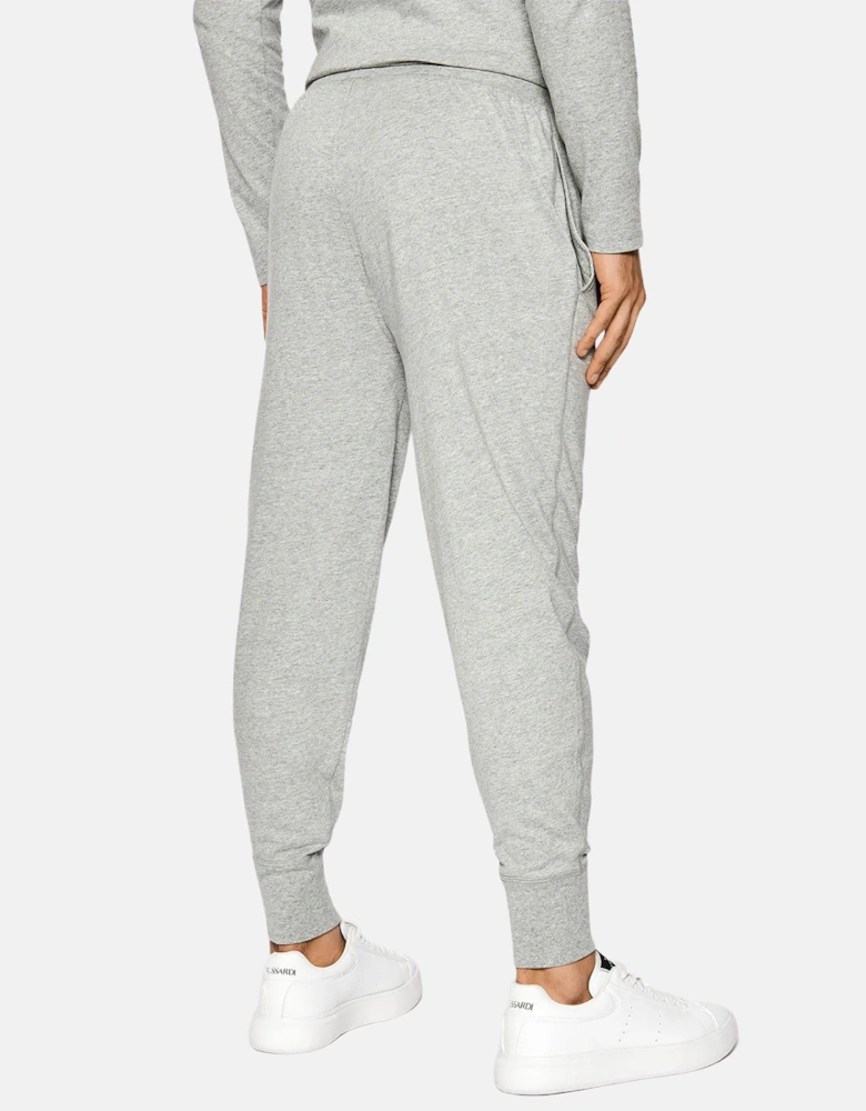 RALPH LAUREN COTTON JERSEY SLEEP JOGGERS HEATHER GREY