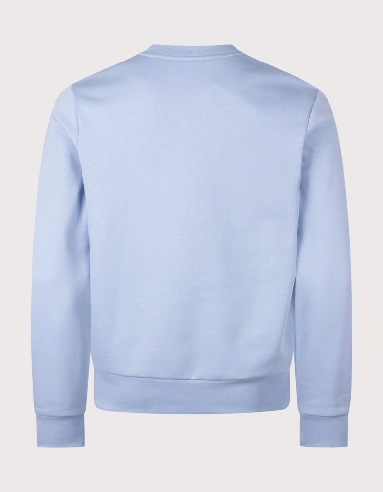 Relaxed Fit Brushed Cotton Sweatshirt