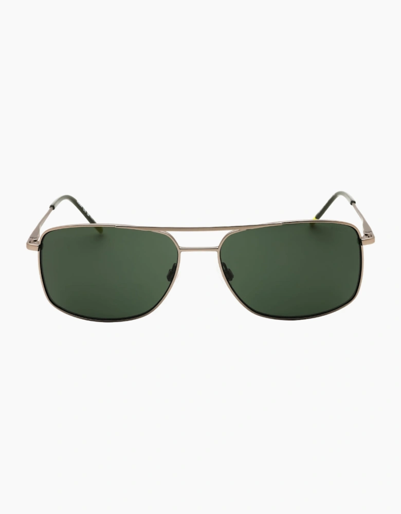 Hugo Boss Ruthenium Green Sunglasses