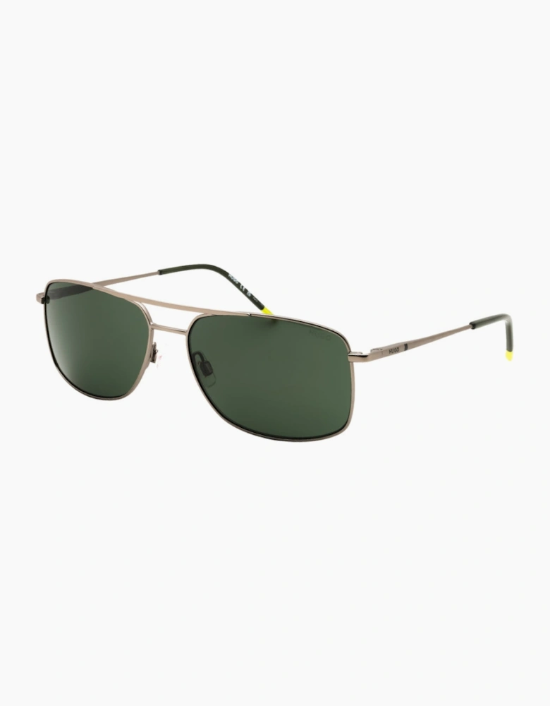 Hugo Boss Ruthenium Green Sunglasses
