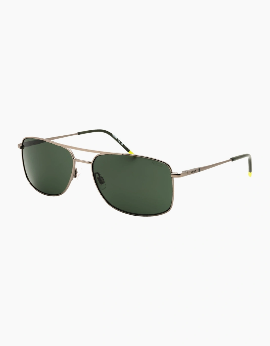 Hugo Boss Ruthenium Green Sunglasses