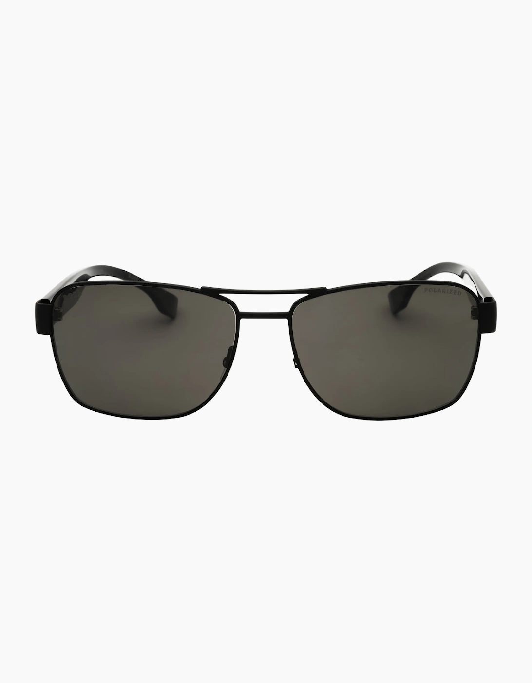 Hugo Boss Grey Polarised Lens Black Sunglasses