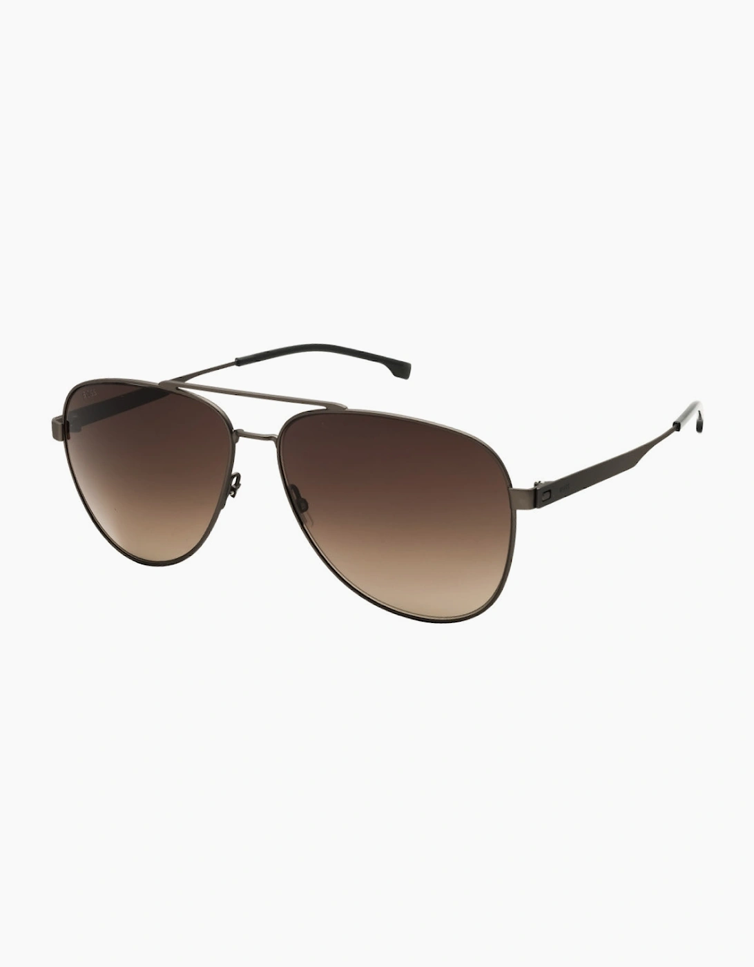 Hugo Boss Matte Dark Ruthenium Sunglasses