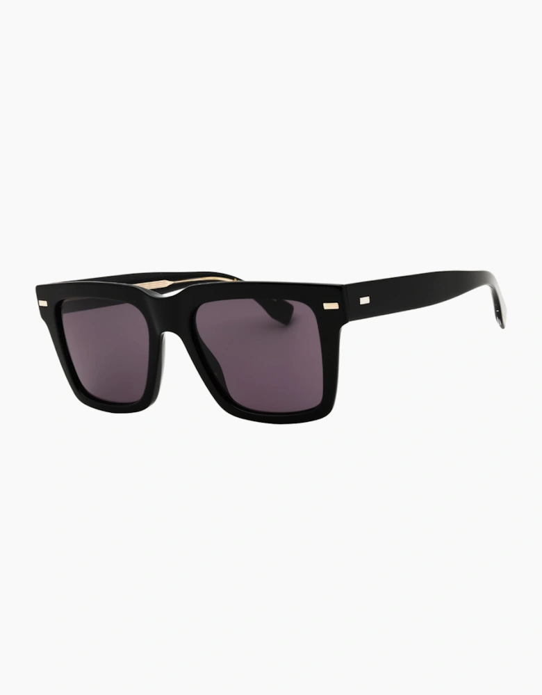 Hugo Boss Dark Grey Lens Black Sunglasses