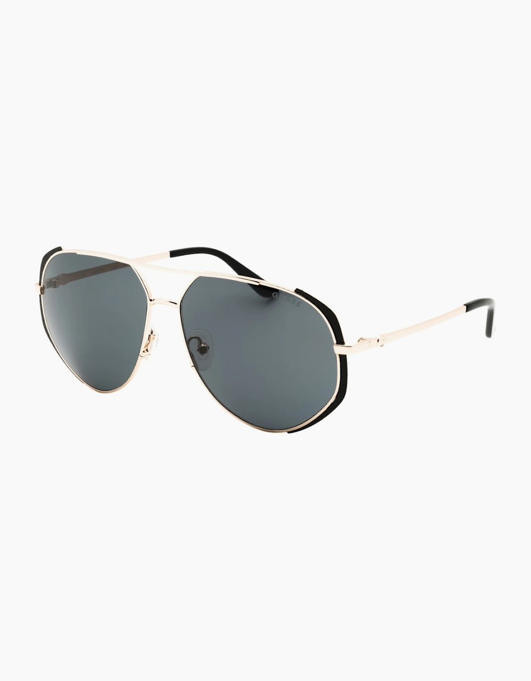 Guess Matte Black Design Sunglasses