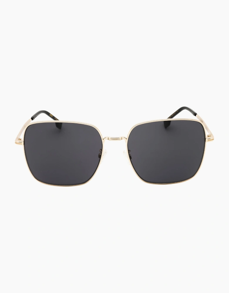 Hugo Boss Gold Framed Grey Lens Sunglasses
