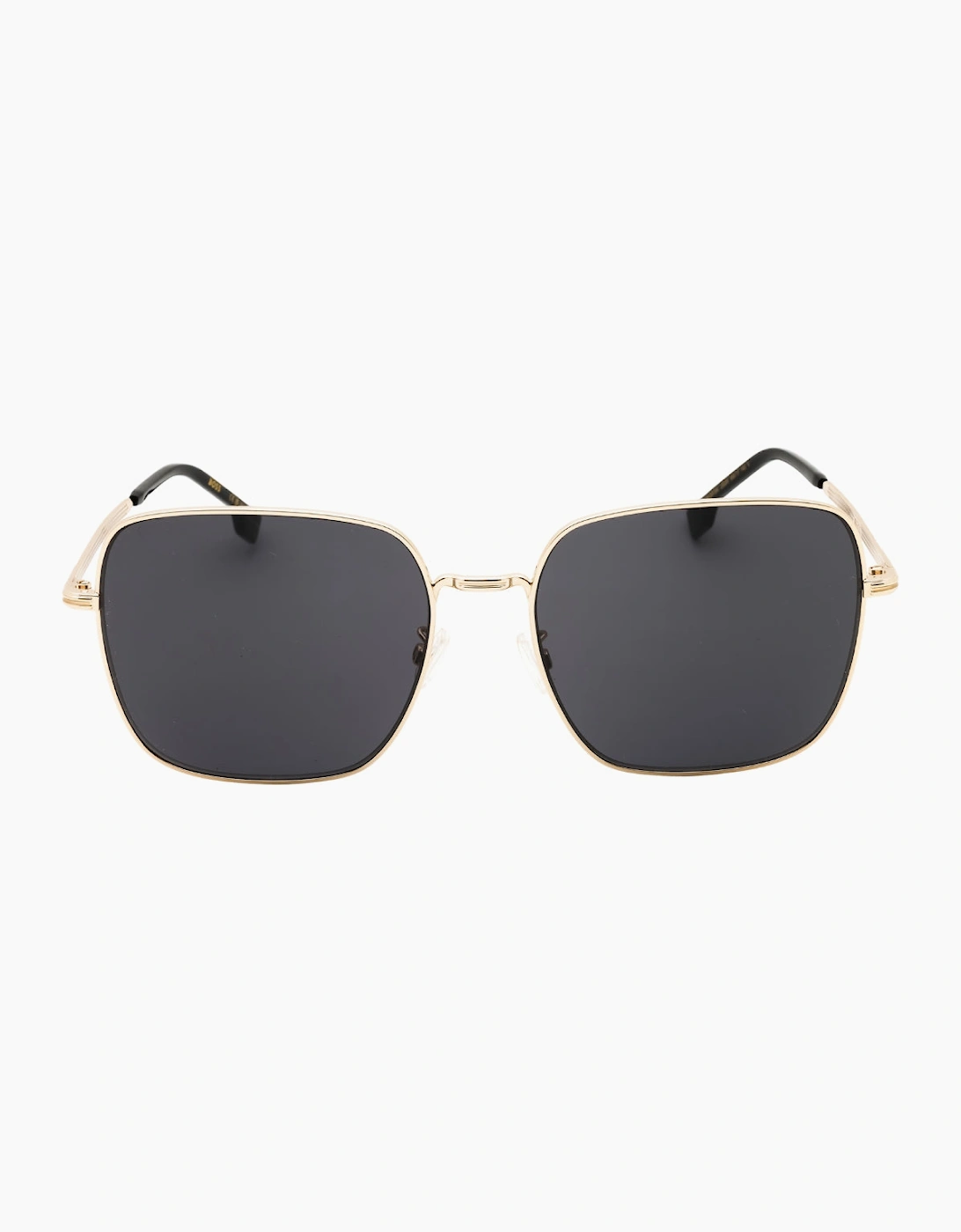 Hugo Boss Gold Framed Grey Lens Sunglasses