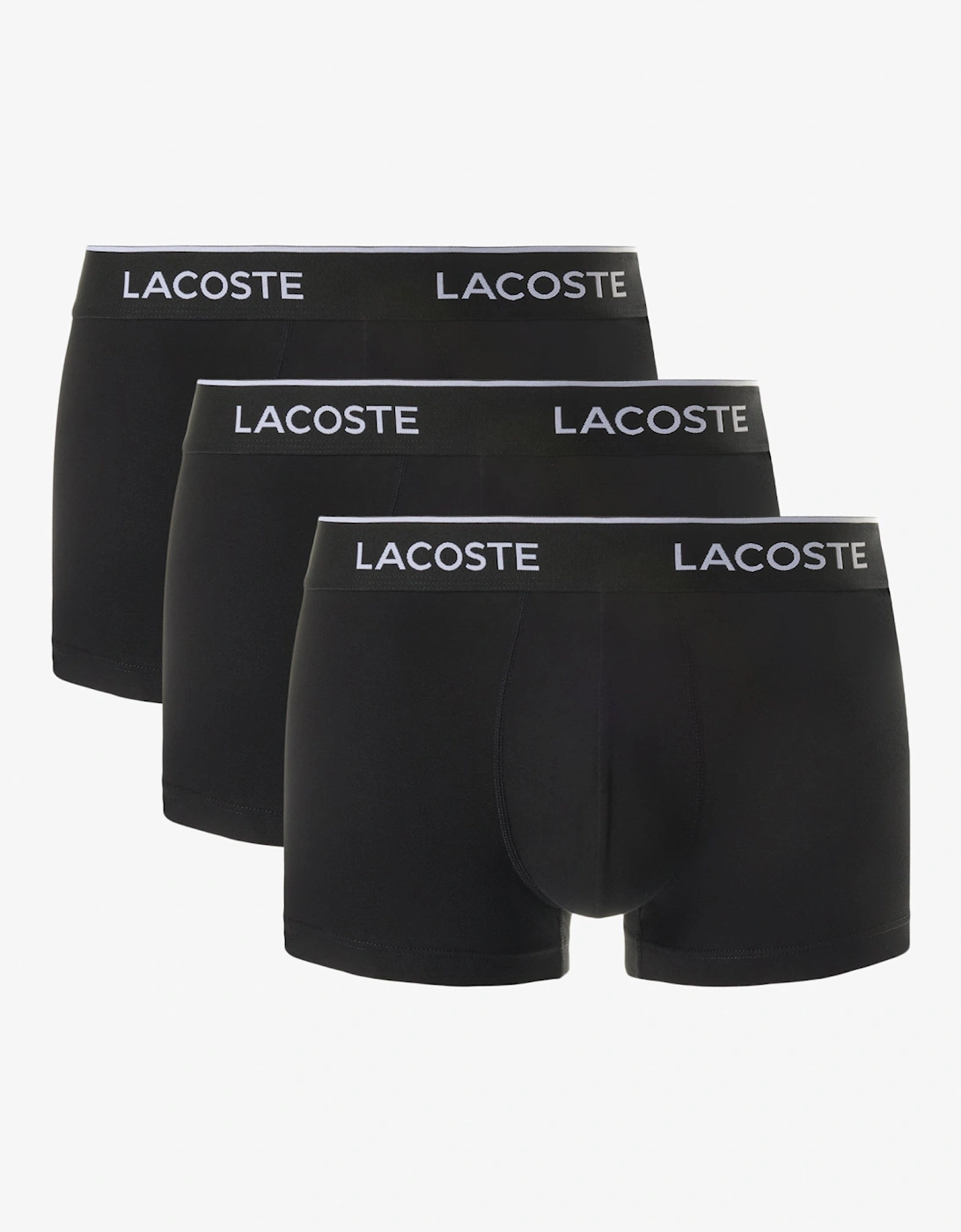 Lacoste Men's Black 3-Pack Of Trunks - 031  37/36/32 Xl