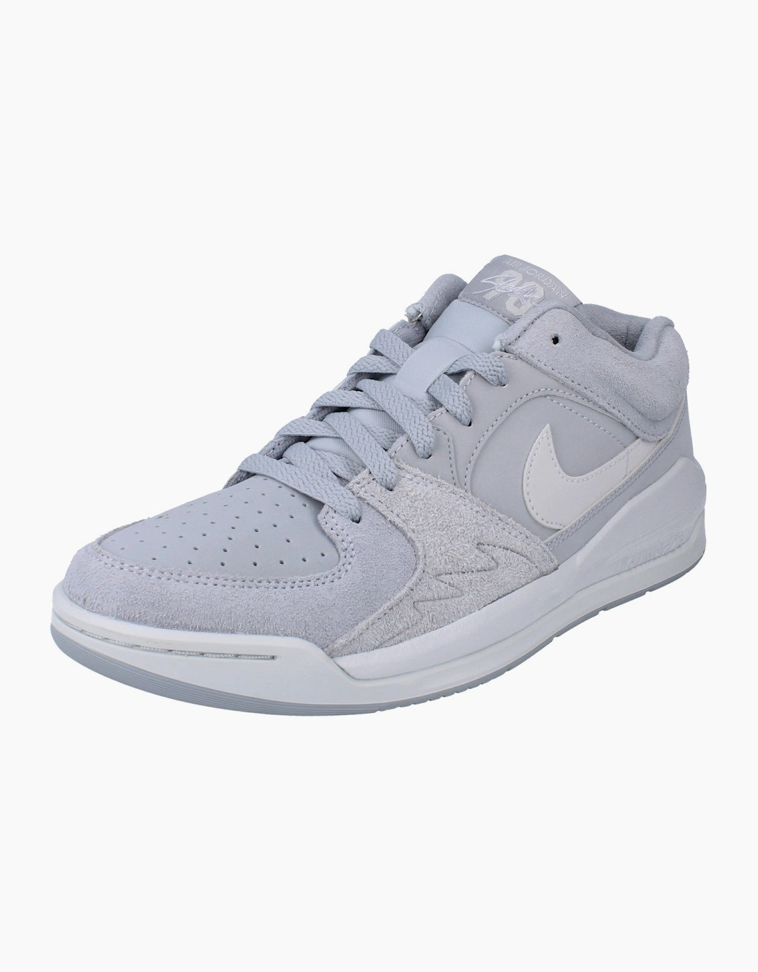 Nike Men's Grey Air Jordan Stadium 90 Trainers Hf5258 002 - Size 6.5