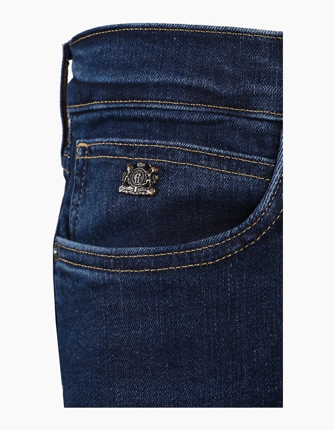 HOLLAND COOPER CLASSIC STRAIGHT JEAN WASHED INDIGO