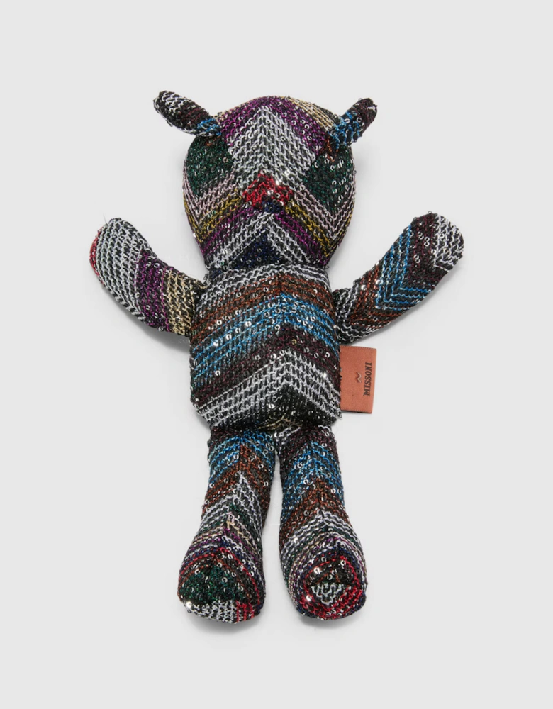 MISSONI HOME BROWN BEAR BRUNO PUPPET