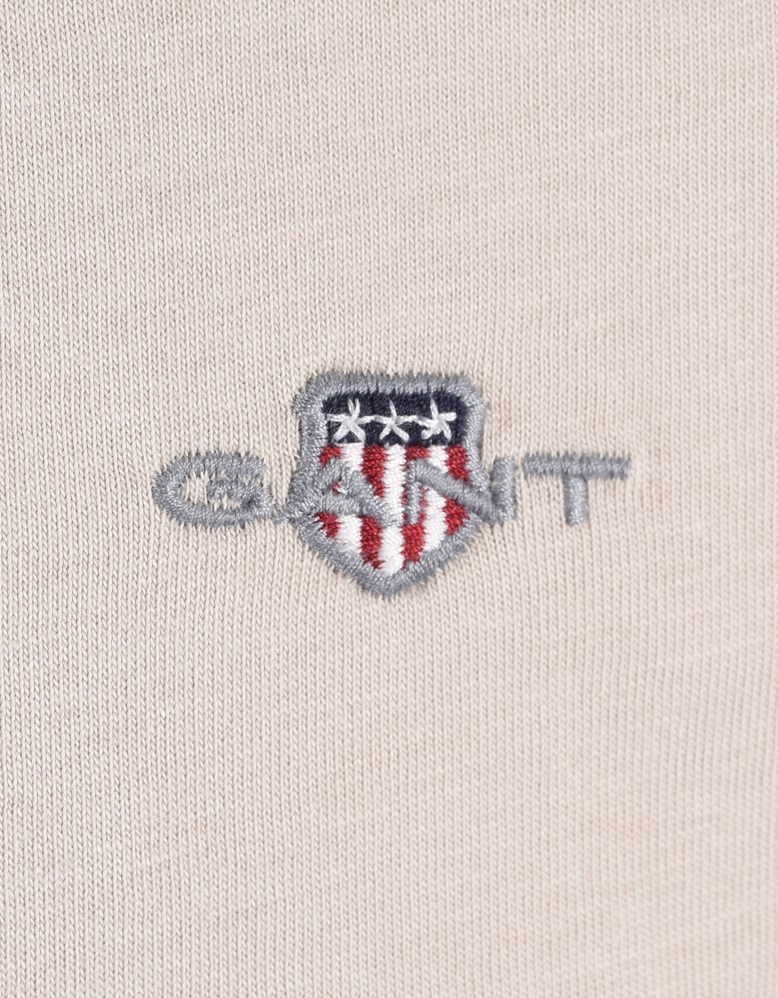 GANT REG FIT SHIELD T-SHIRT CLAY BEIGE