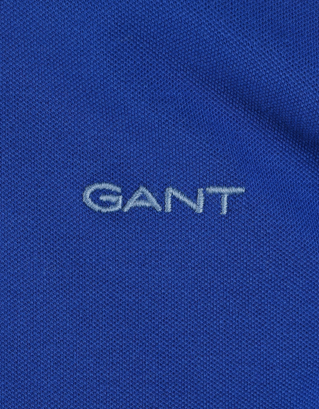 GANT CONTRAST POLO SHIRT CRISP BLUE