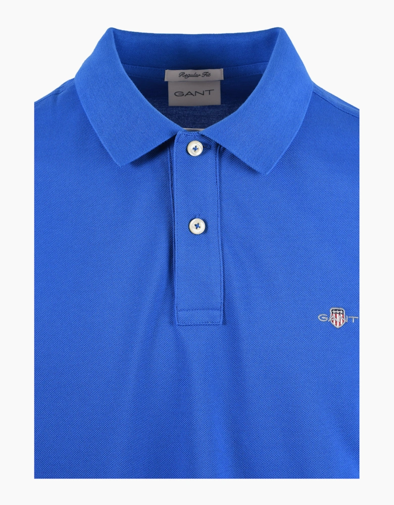 GANT CLASSIC REGULAR POLO SHIRT NAUTICAL BLUE