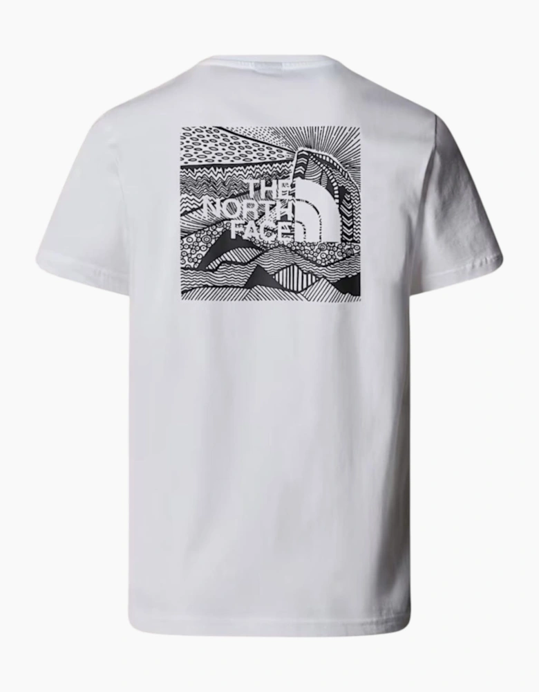 The North Face Men T Shirts Box NSE Celebration Crew Neck Graphic Print Summer Tee