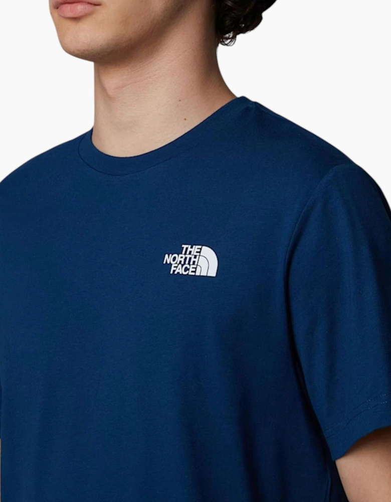 The North Face Men T Shirts Box NSE Celebration Crew Neck Graphic Print Summer Tee
