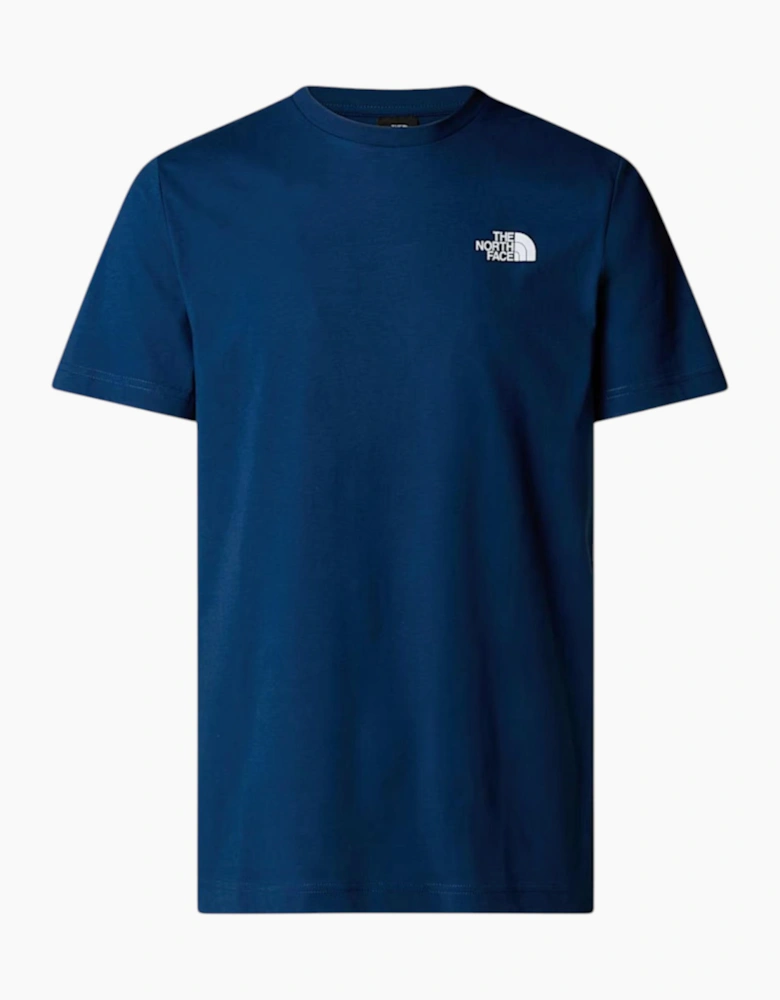The North Face Men T Shirts Box NSE Celebration Crew Neck Graphic Print Summer Tee