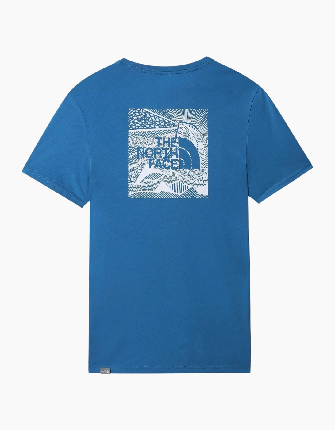 The North Face Men T Shirts Box NSE Celebration Crew Neck Graphic Print Summer Tee