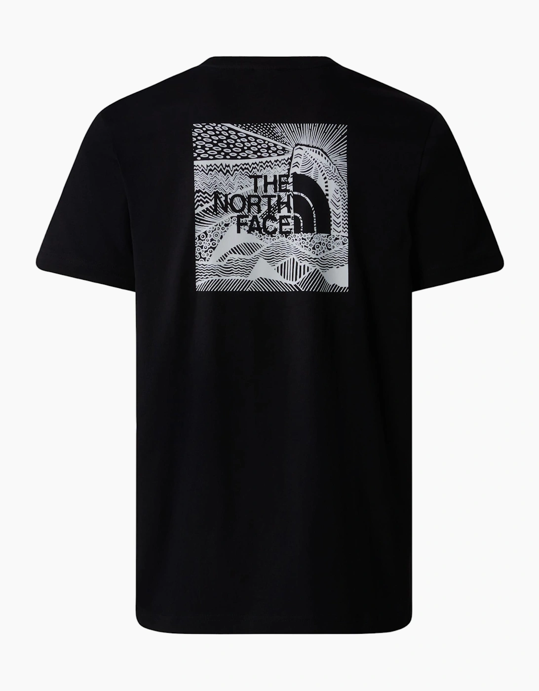 The North Face Men T Shirts Box NSE Celebration Crew Neck Graphic Print Summer Tee