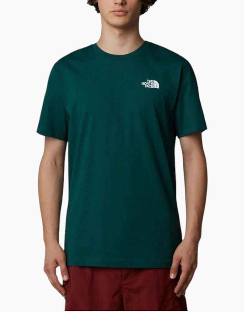 The North Face Men T Shirts Box NSE Celebration Crew Neck Graphic Print Summer Tee
