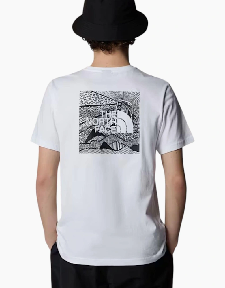 The North Face Men T Shirts Box NSE Celebration Crew Neck Graphic Print Summer Tee