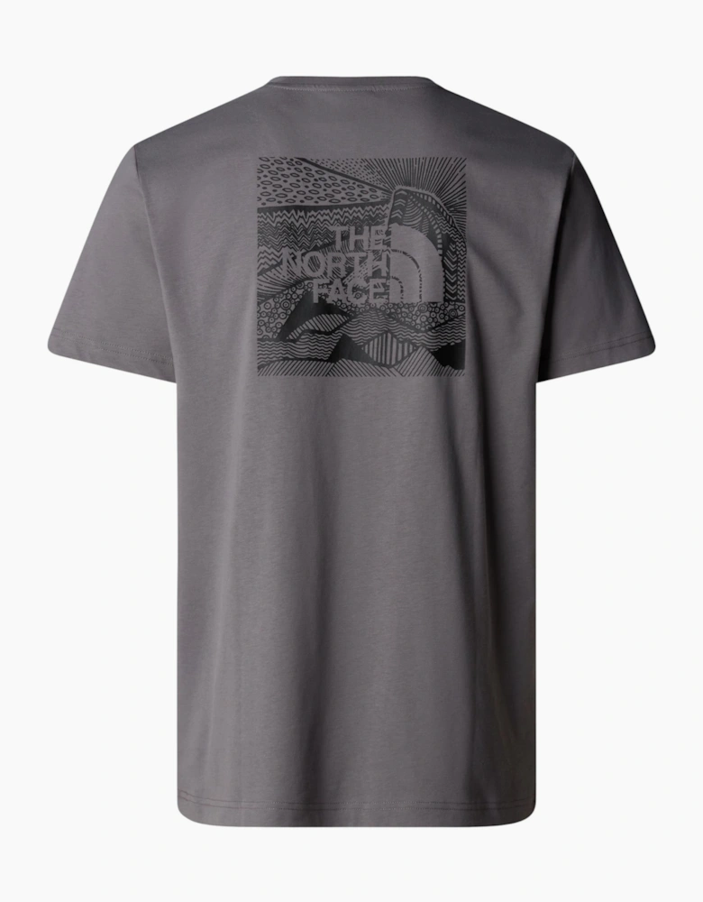 The North Face Men T Shirts Box NSE Celebration Crew Neck Graphic Print Summer Tee