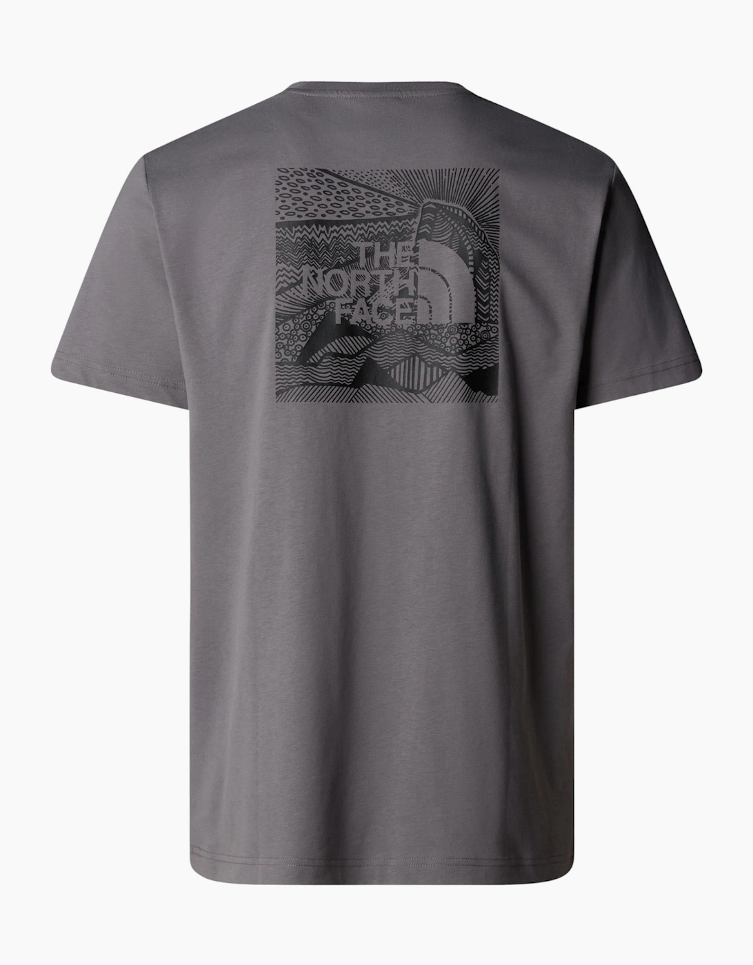 The North Face Men T Shirts Box NSE Celebration Crew Neck Graphic Print Summer Tee