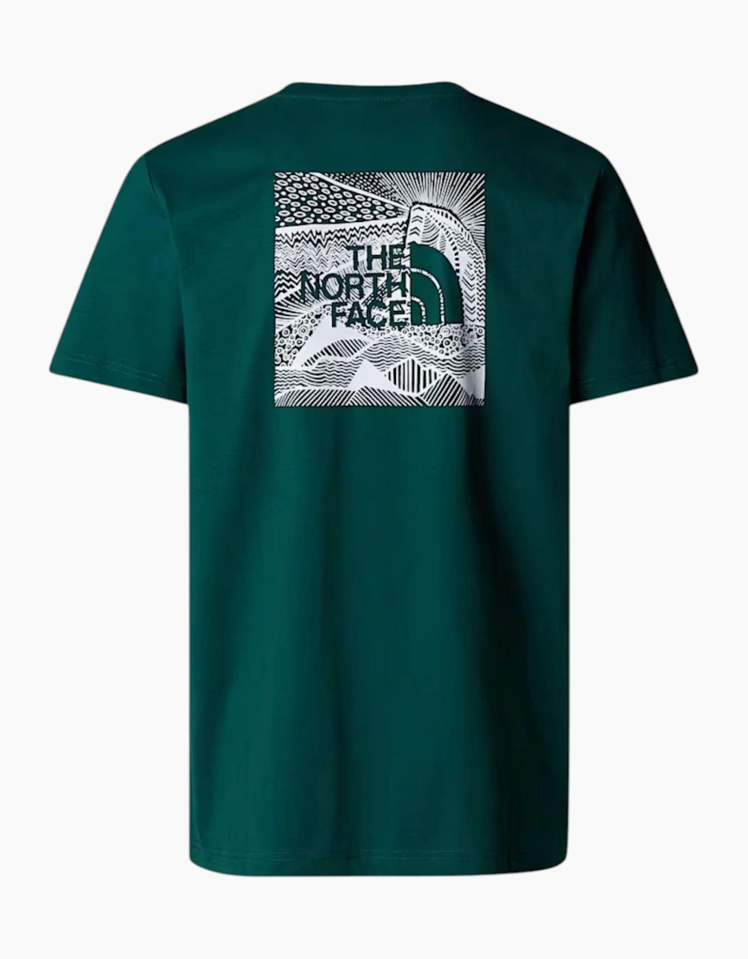 The North Face Men T Shirts Box NSE Celebration Crew Neck Graphic Print Summer Tee