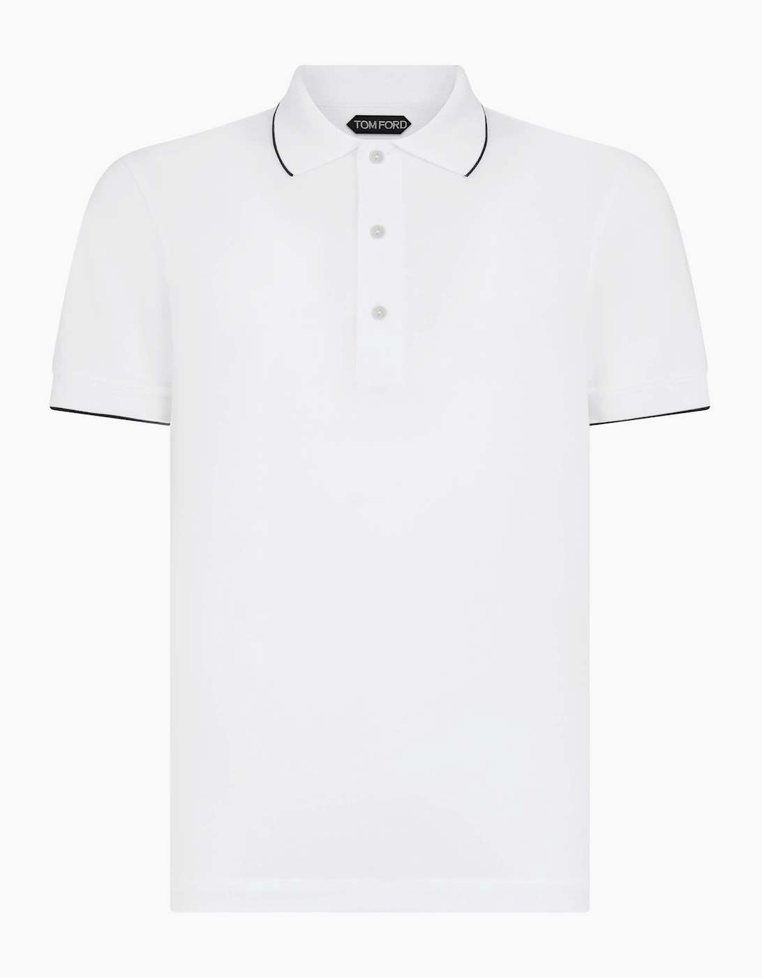 Lyocell Piquet Polo White